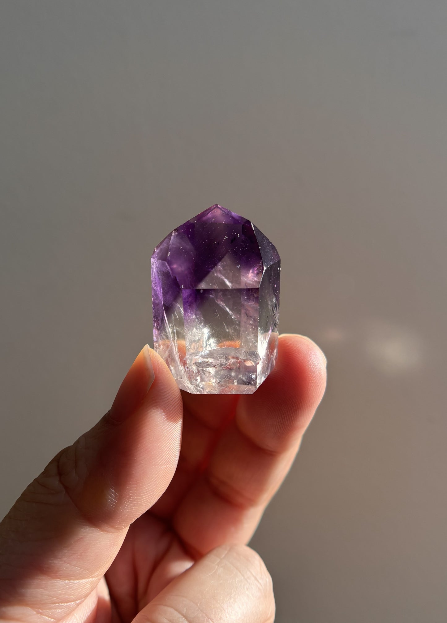 Gemmy Bahai Amethyst Mini Tower 22g