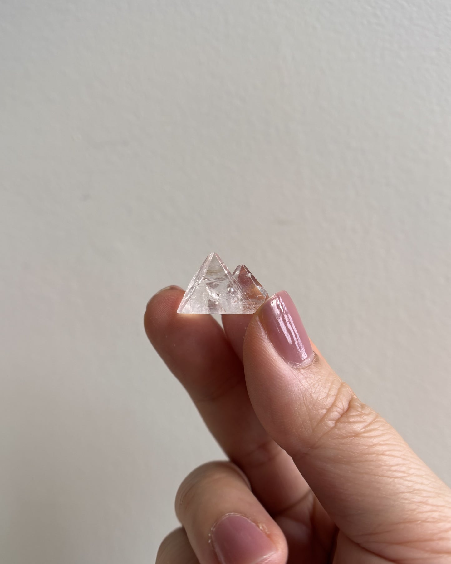Apophyllite Double Point Pyramid - Mini (3.7g)