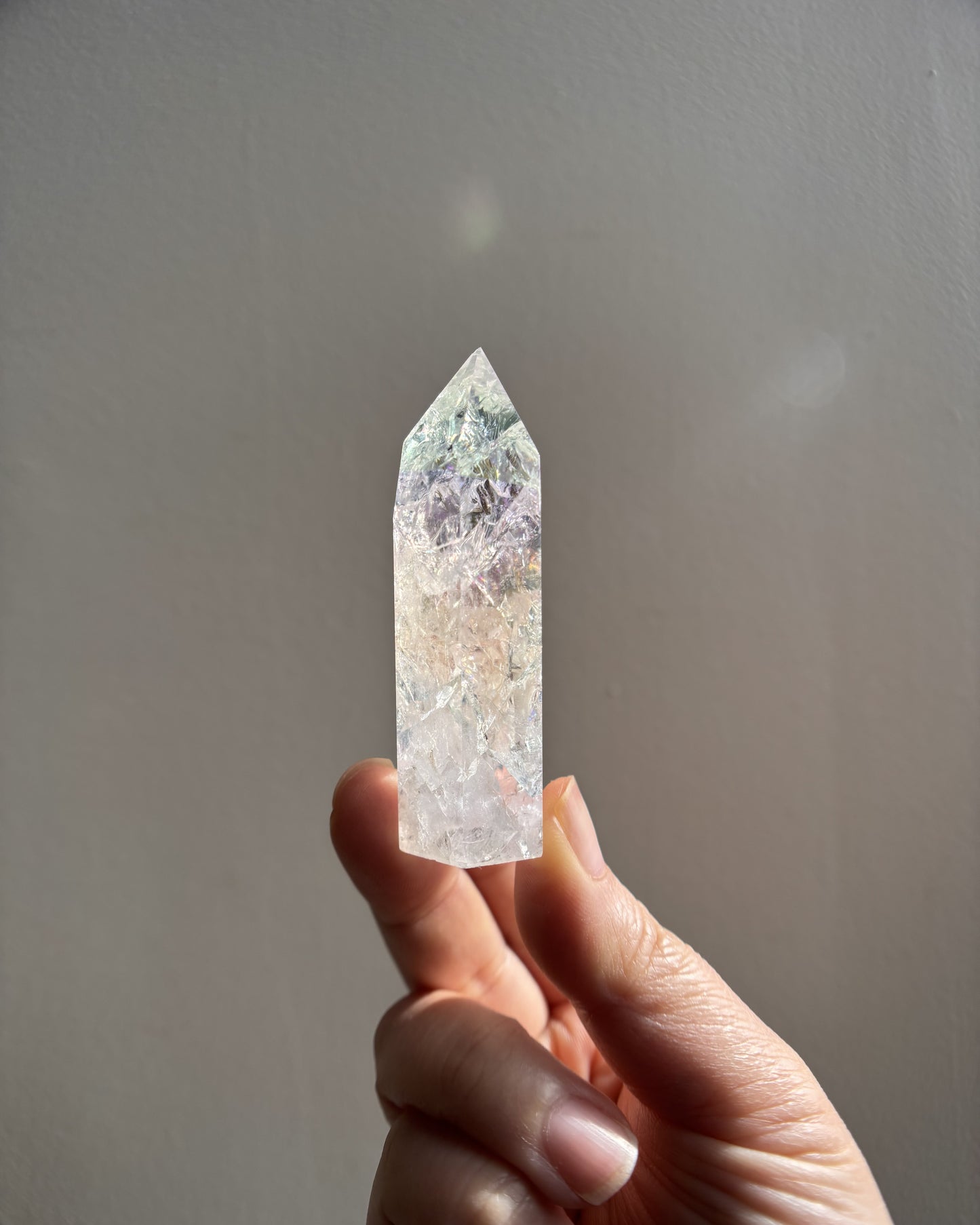 Aura Crackle Quartz Tower 65g