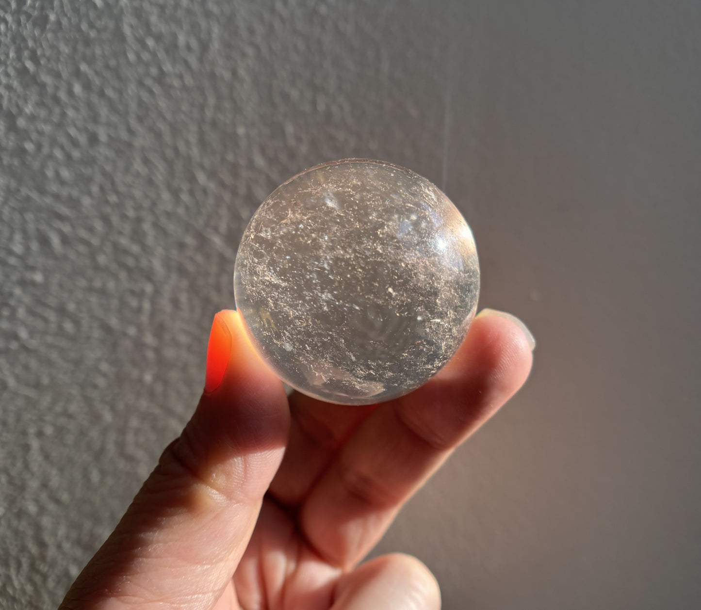 Clear Quartz Sphere 92g