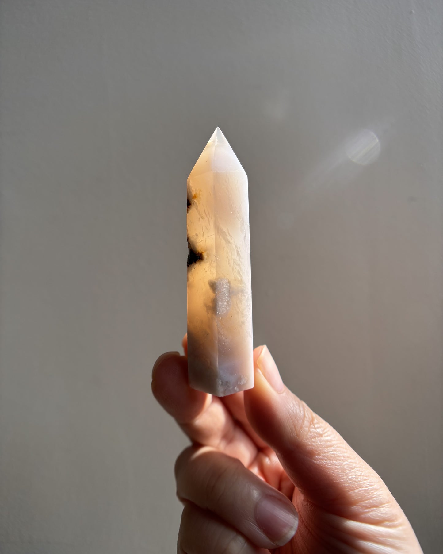 Flower Agate Tower 42g