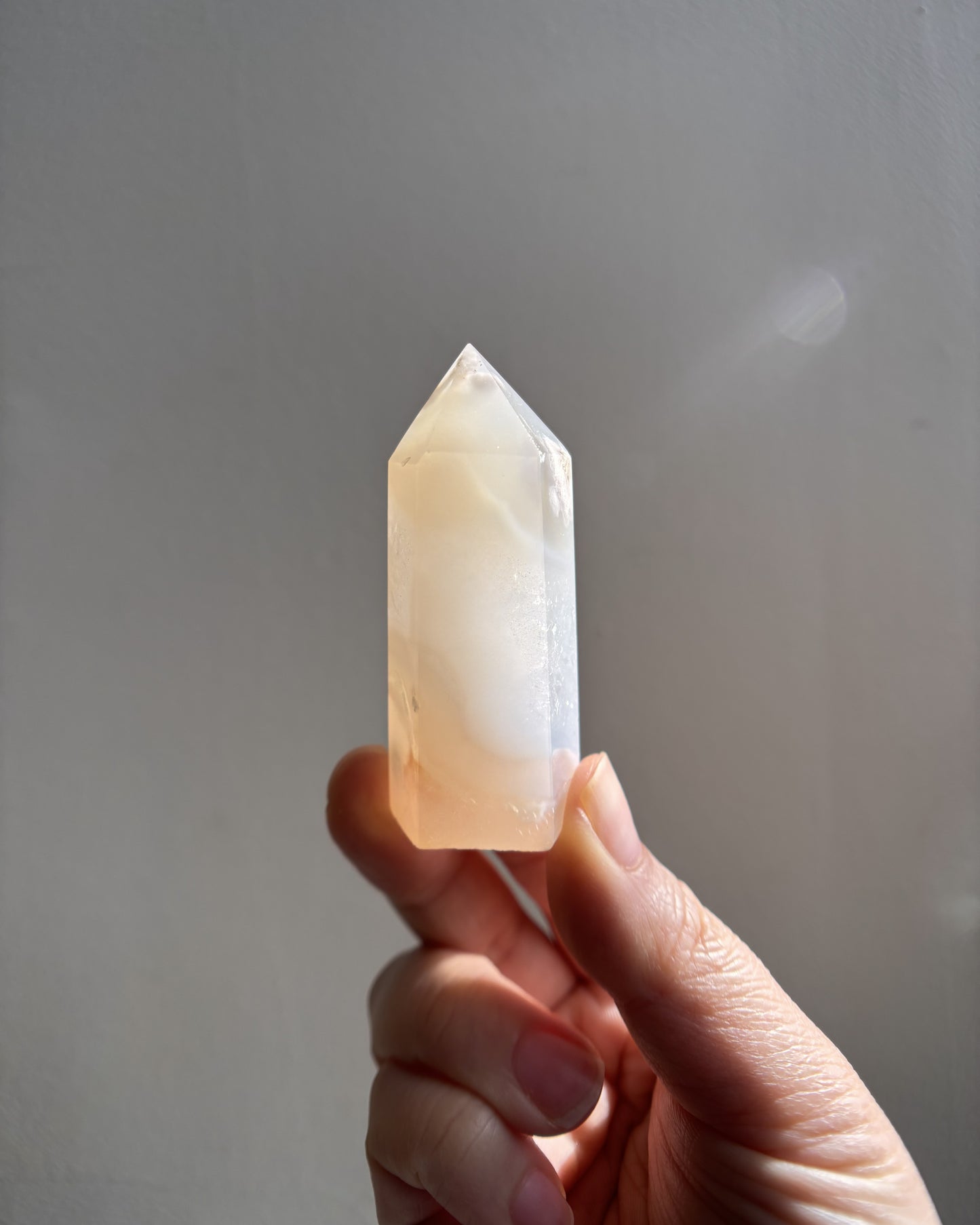 Flower Agate Tower 53g