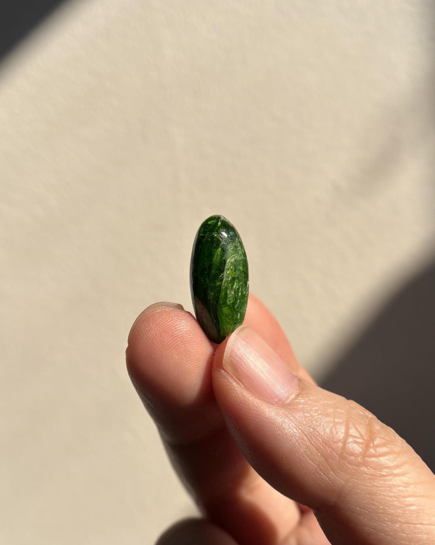 High-Grade Chrome Diopside Lingam 3.4g