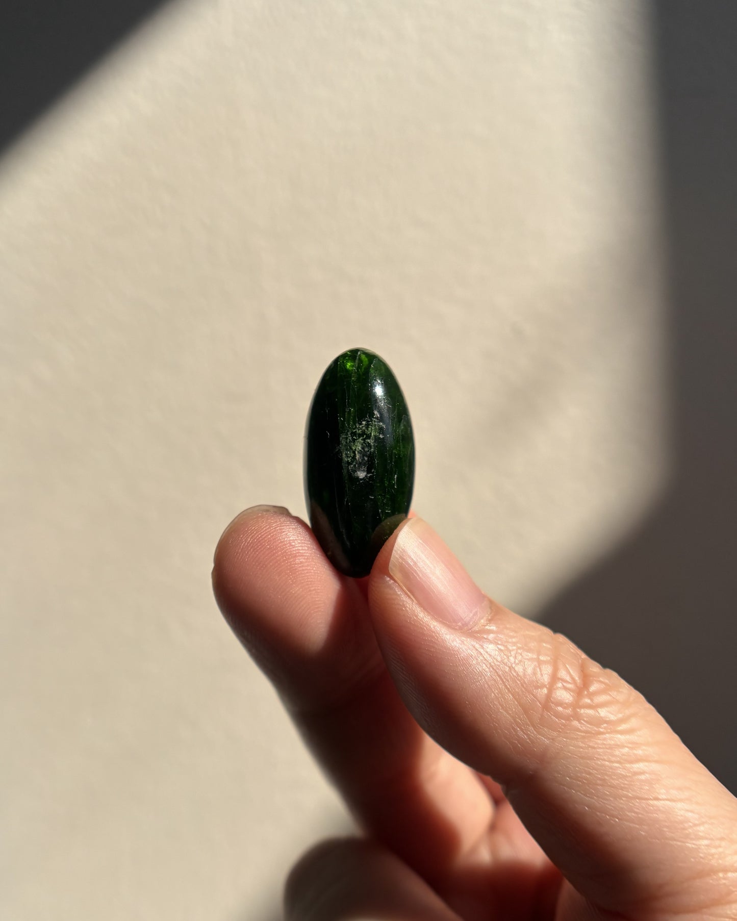 High-Grade Chrome Diopside Lingam 7.8g