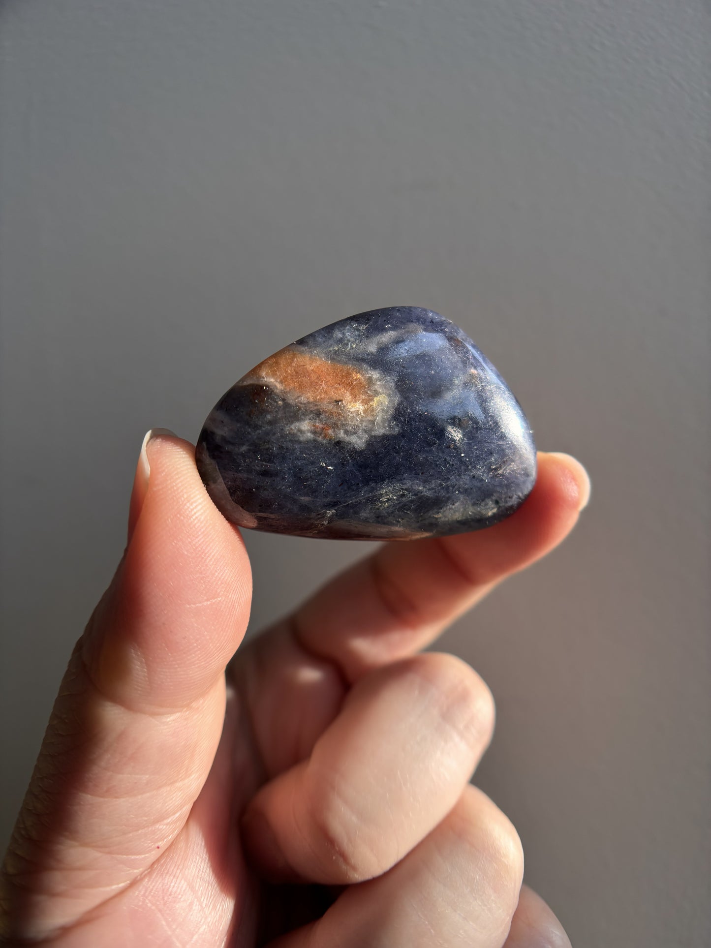 Iolite with Sunstone 26g