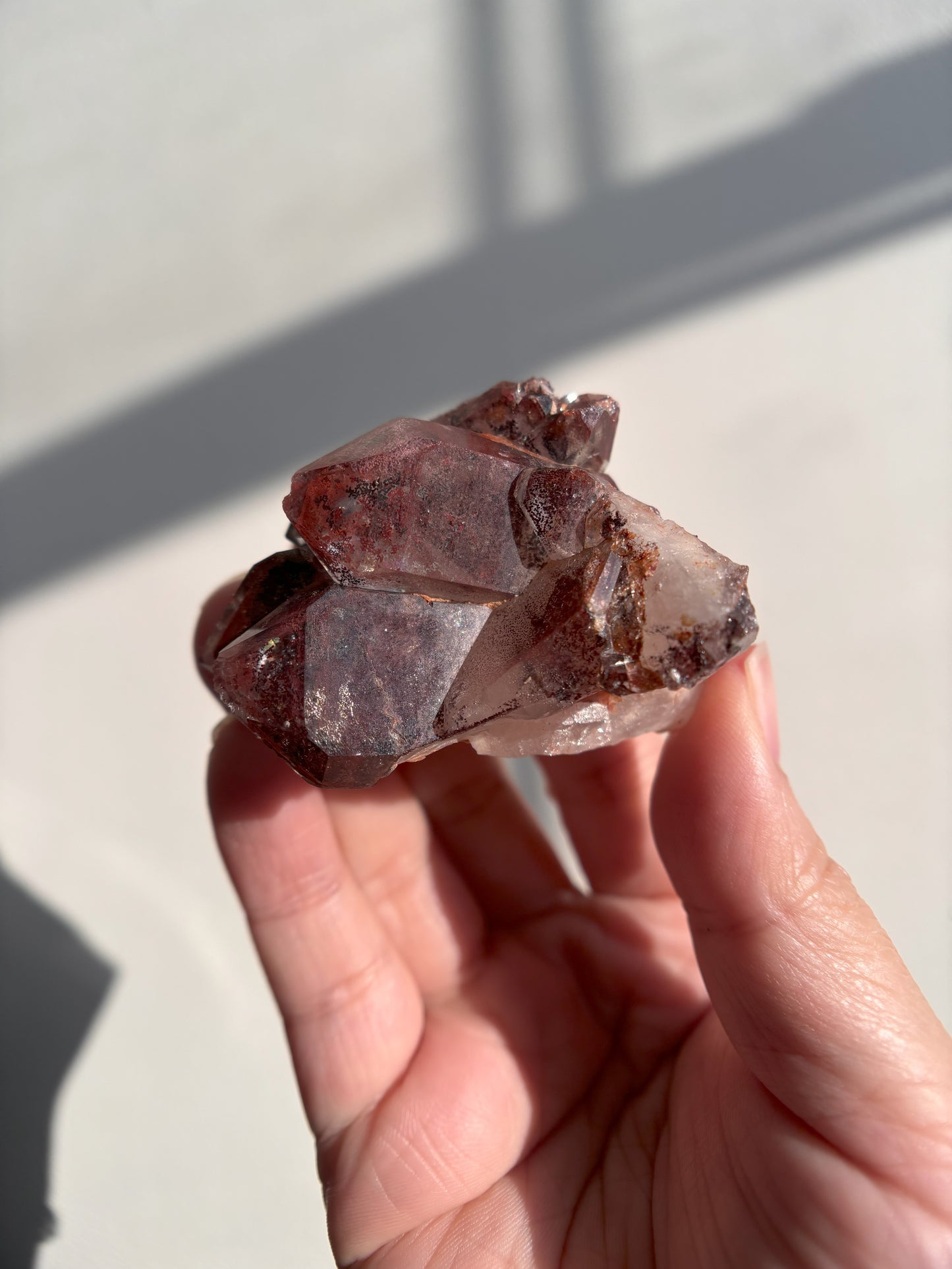 Ishuko Red Phantom Quartz 78g