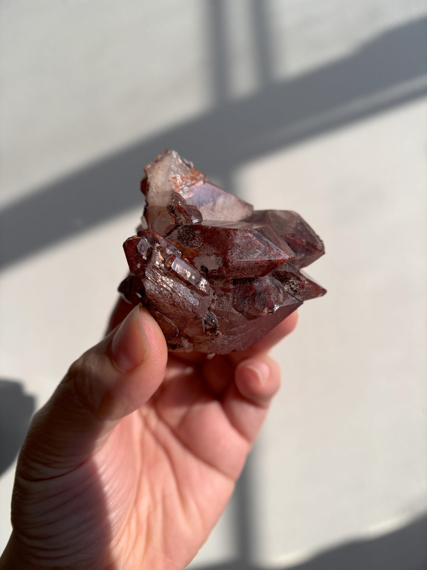 Ishuko Red Phantom Quartz 78g