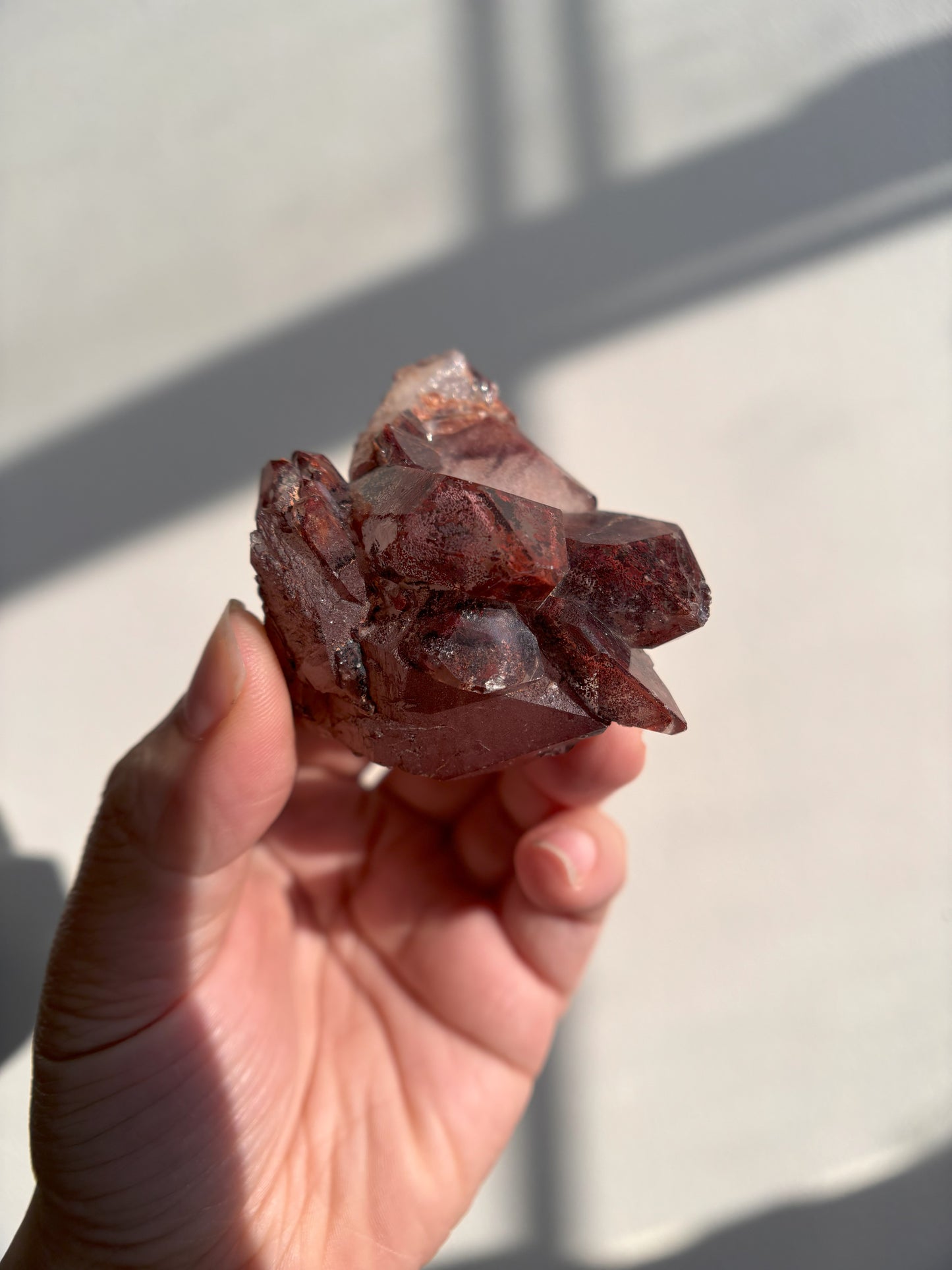 Ishuko Red Phantom Quartz 78g