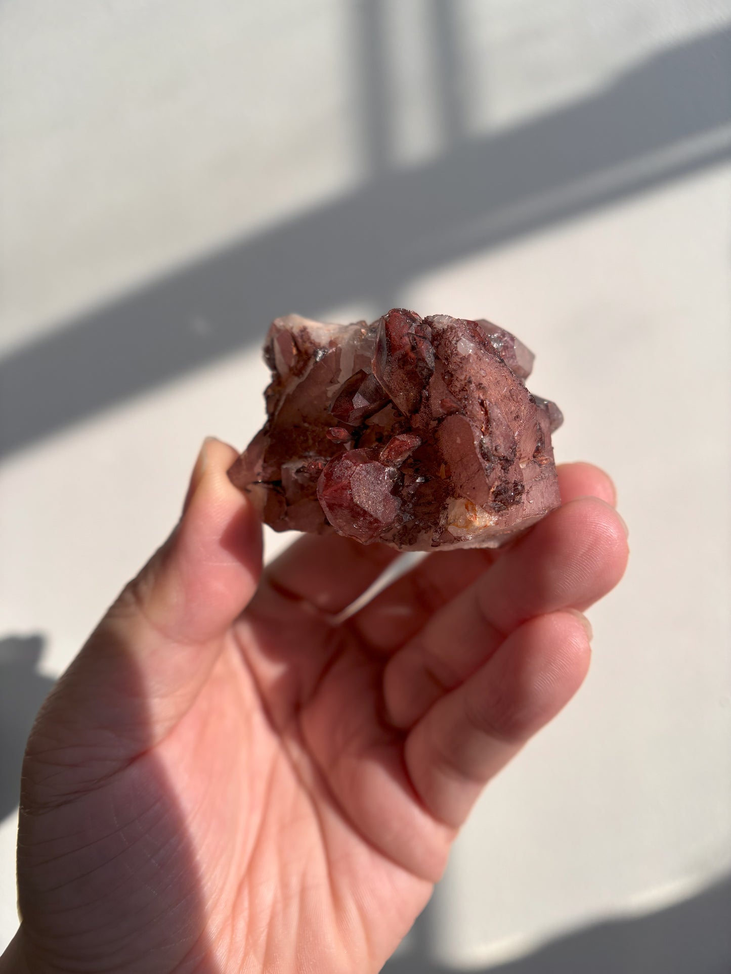 Ishuko Red Phantom Quartz 78g