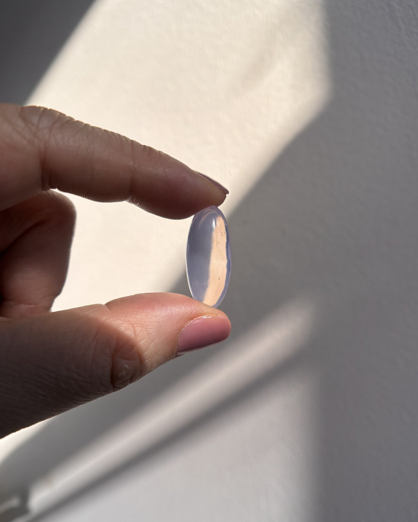 Lavender Moon Quartz Lingam 4.3g