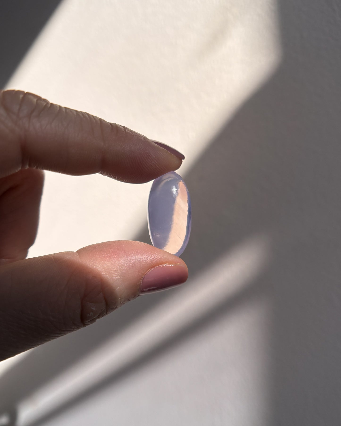 Lavender Moon Quartz Lingam 5.4g
