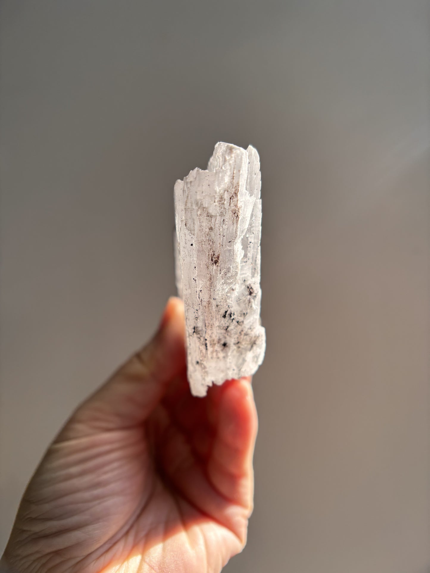 Mexican Selenite with Hematite 182.9g