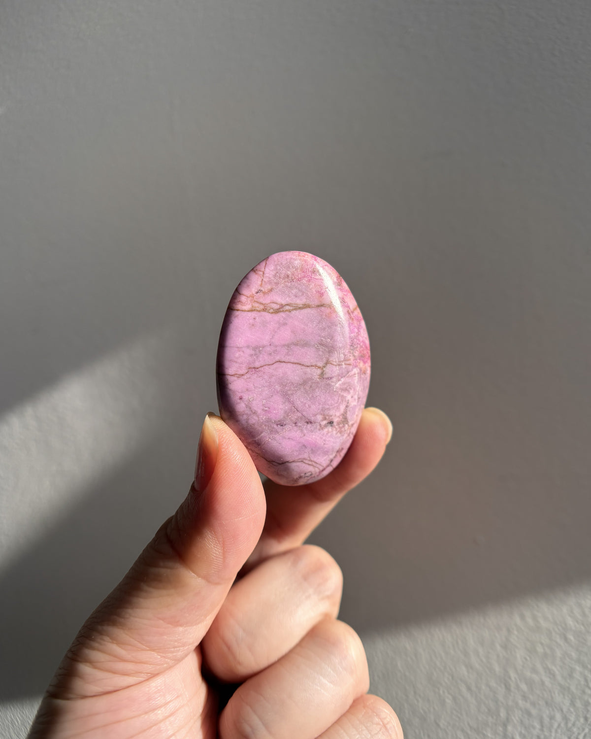 Pink Cobaltocalcite Palmstone 24.3g