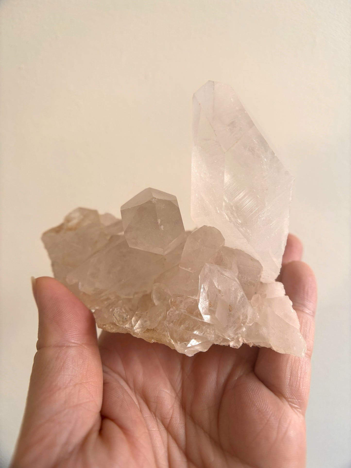 Pink Himalayan Samadhi Cluster 239g