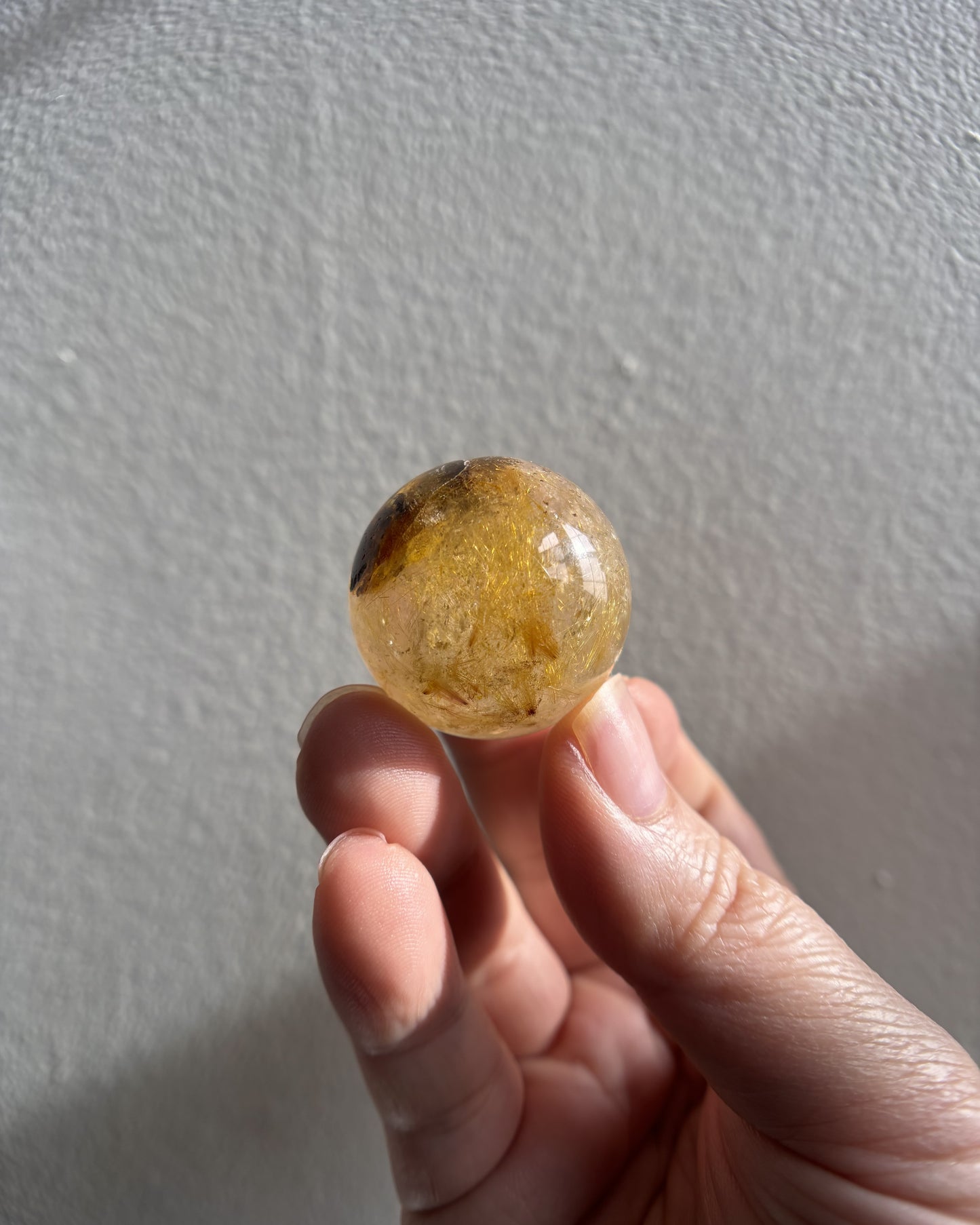 Rutilated Sphere 34.7g