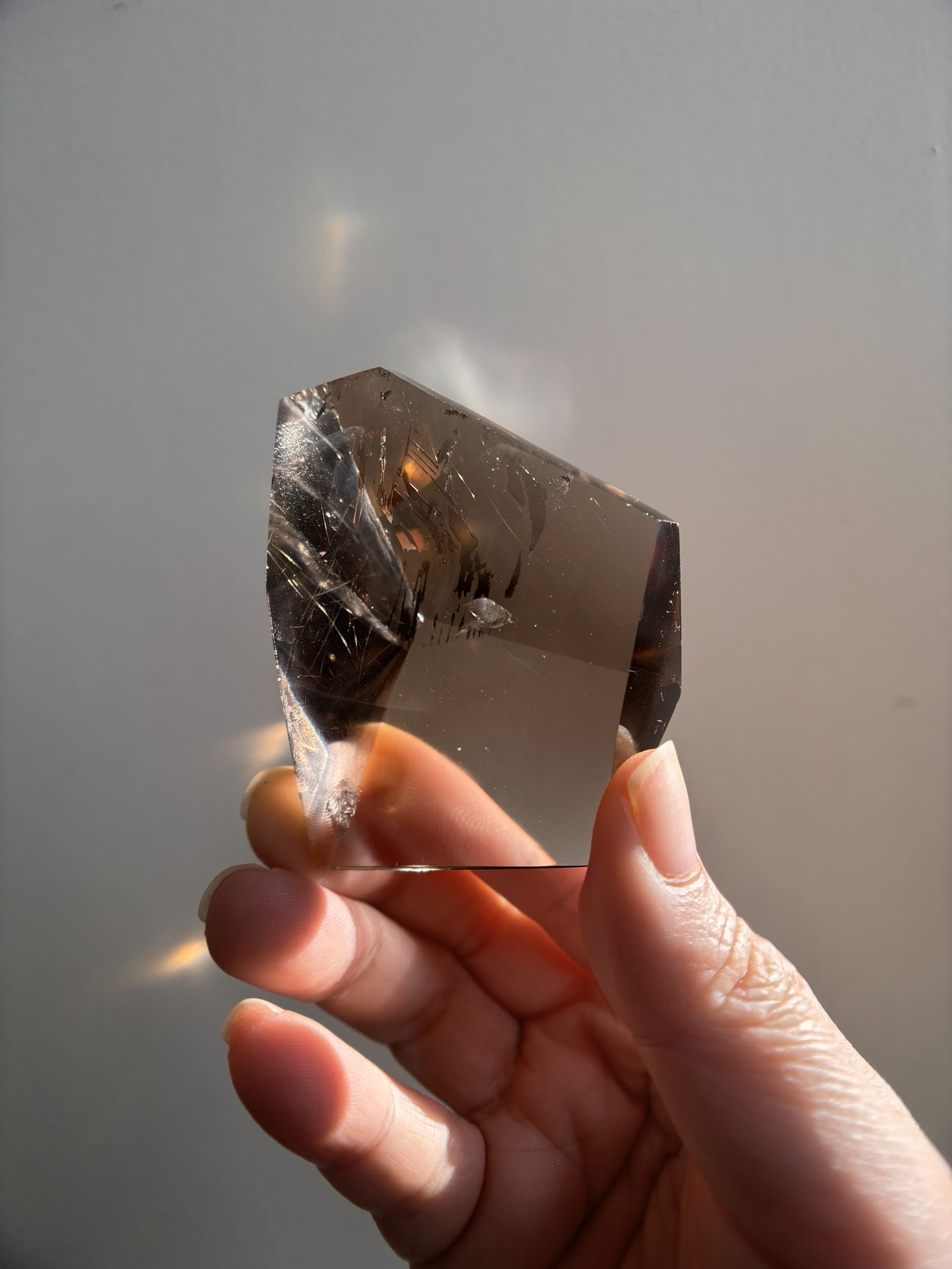 Brazilian Bahia Smoky Quartz Freeform 97g