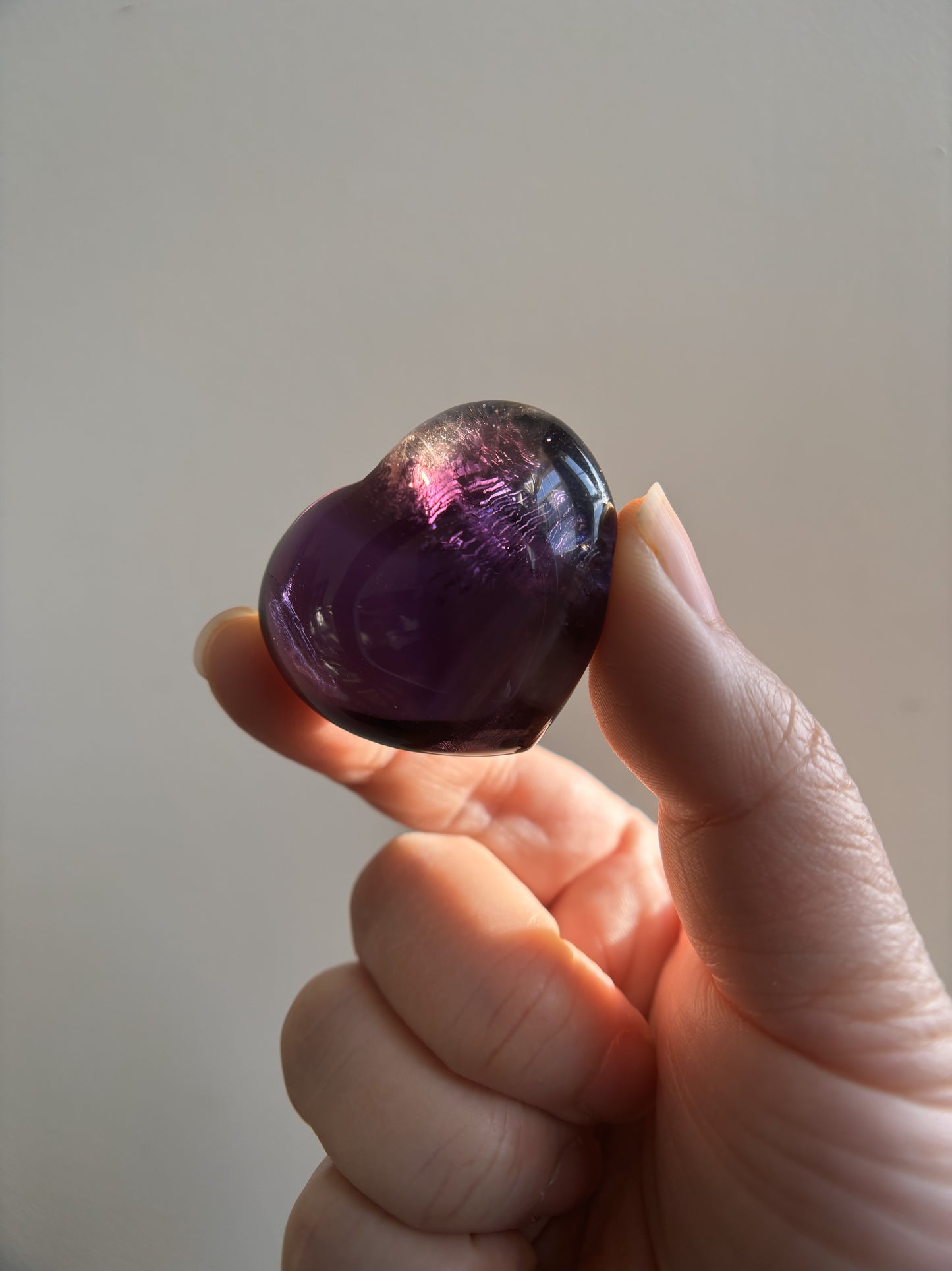 Uruguayan Amethyst Heart 35g