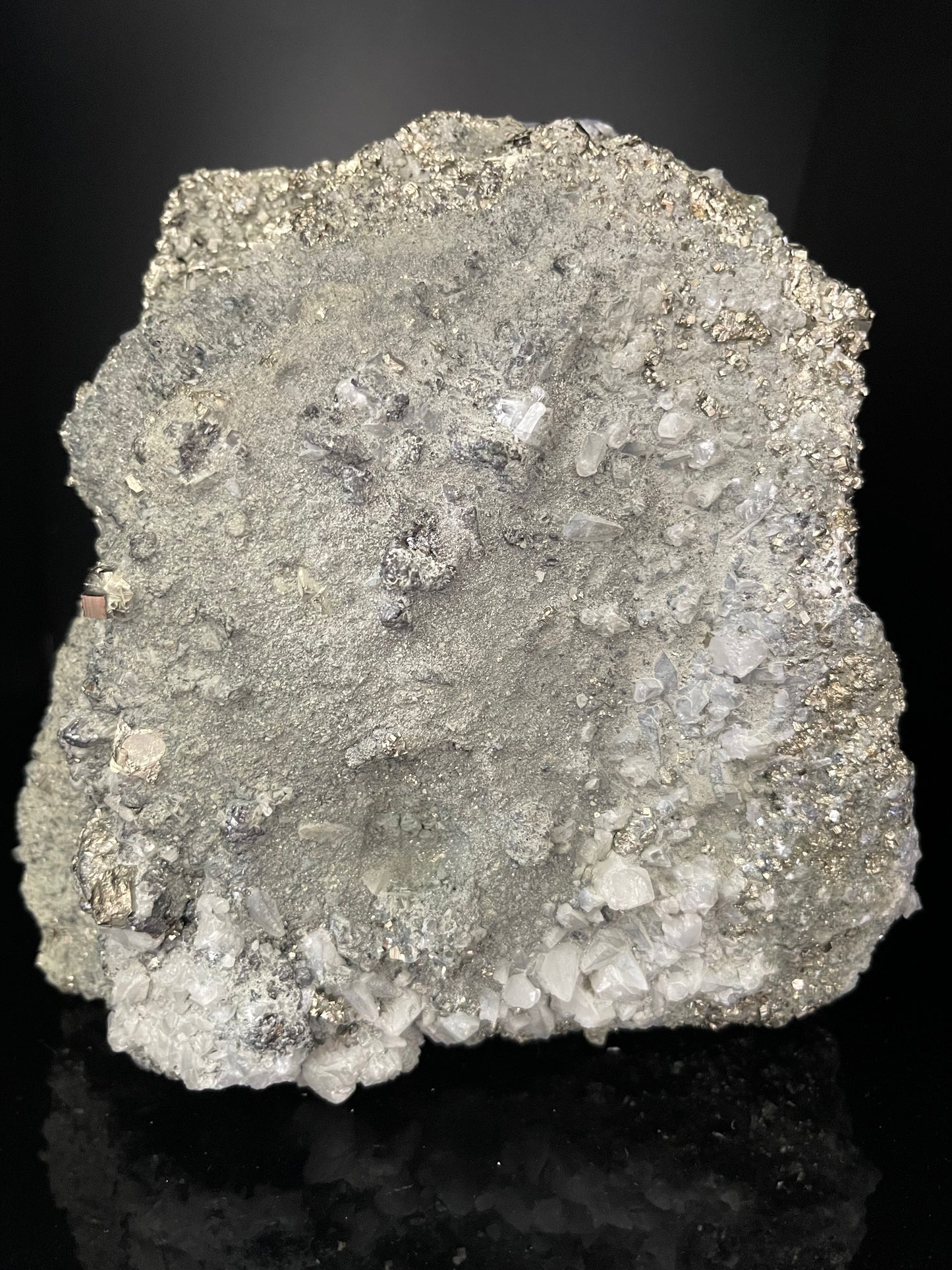 Bulgarian Galena with Pyrite, Calcite, and Chlorite 5.6kg (12.4lbs)