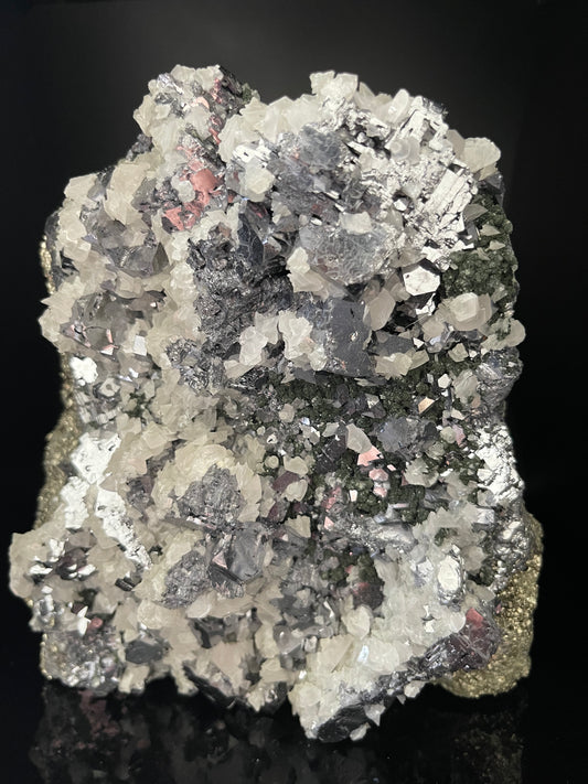 Bulgarian Galena with Pyrite, Calcite, and Chlorite 5.6kg (12.4lbs)