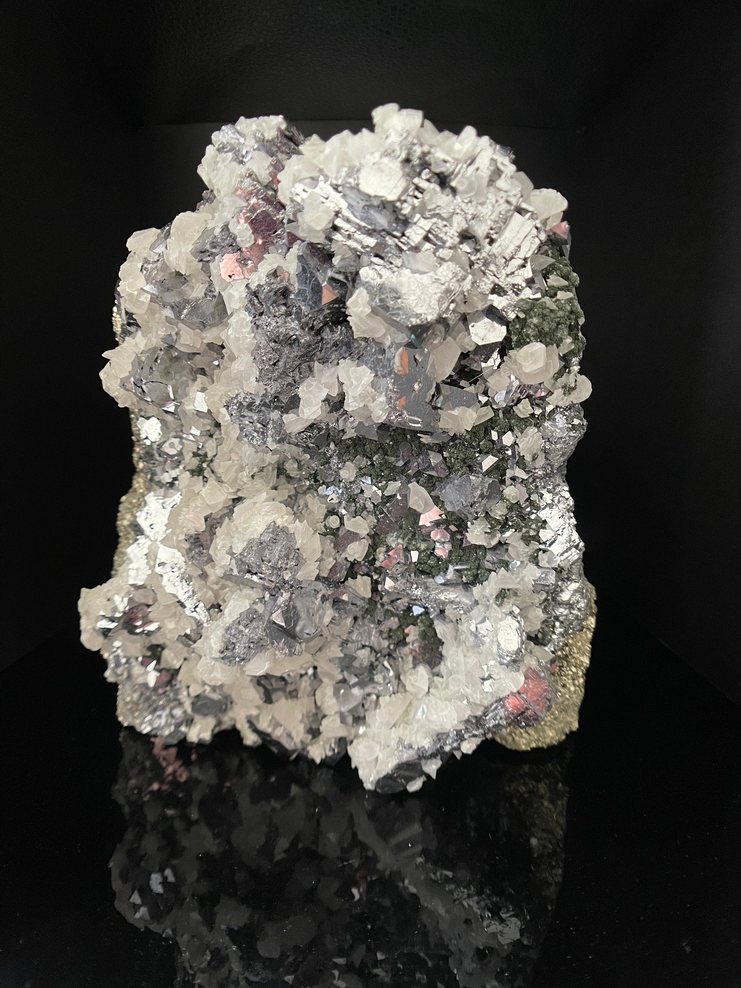 Bulgarian Galena with Pyrite, Calcite, and Chlorite 5.6kg (12.4lbs)