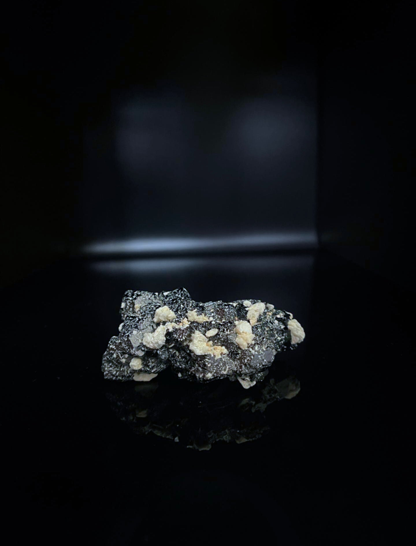 Namibian Black Tourmaline with Feldspar 96.6g