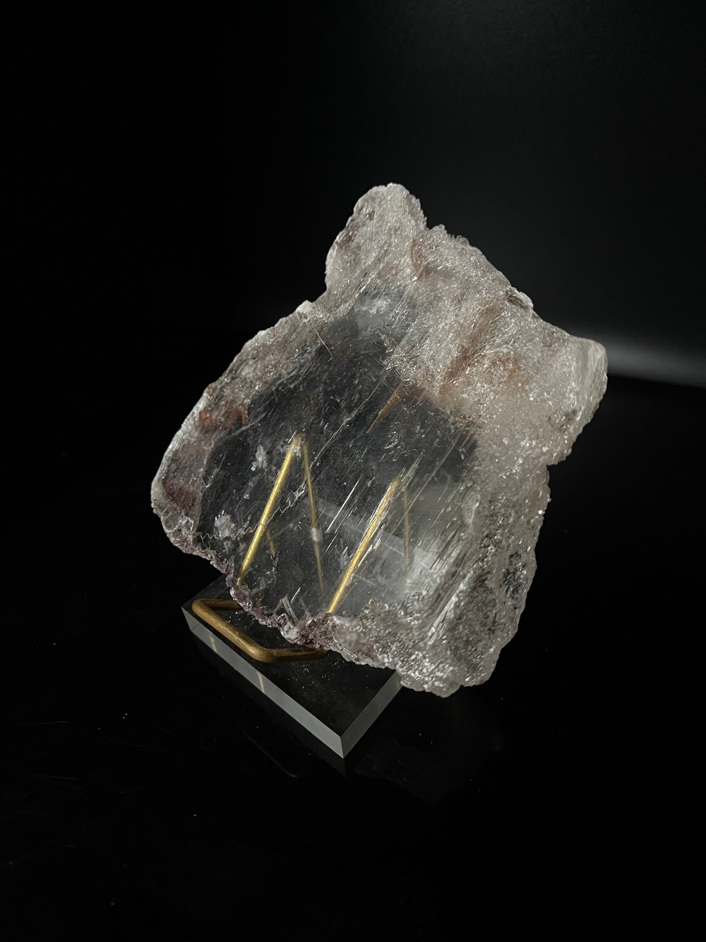 Selenite with Hematite 156.8g