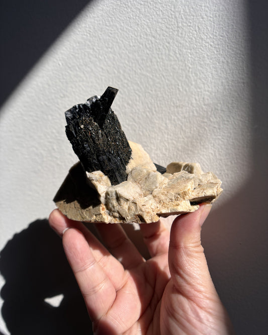 Aegirine on Feldspar 287g