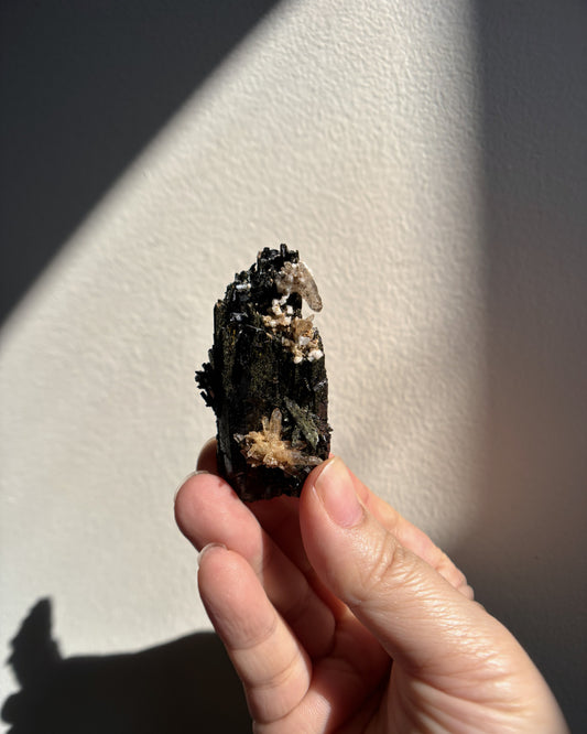 Aegirine with Orthoclase and DT Quartz 30.4g