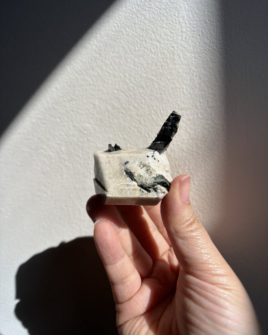 Aegirine on Orthoclase Block 80.9g