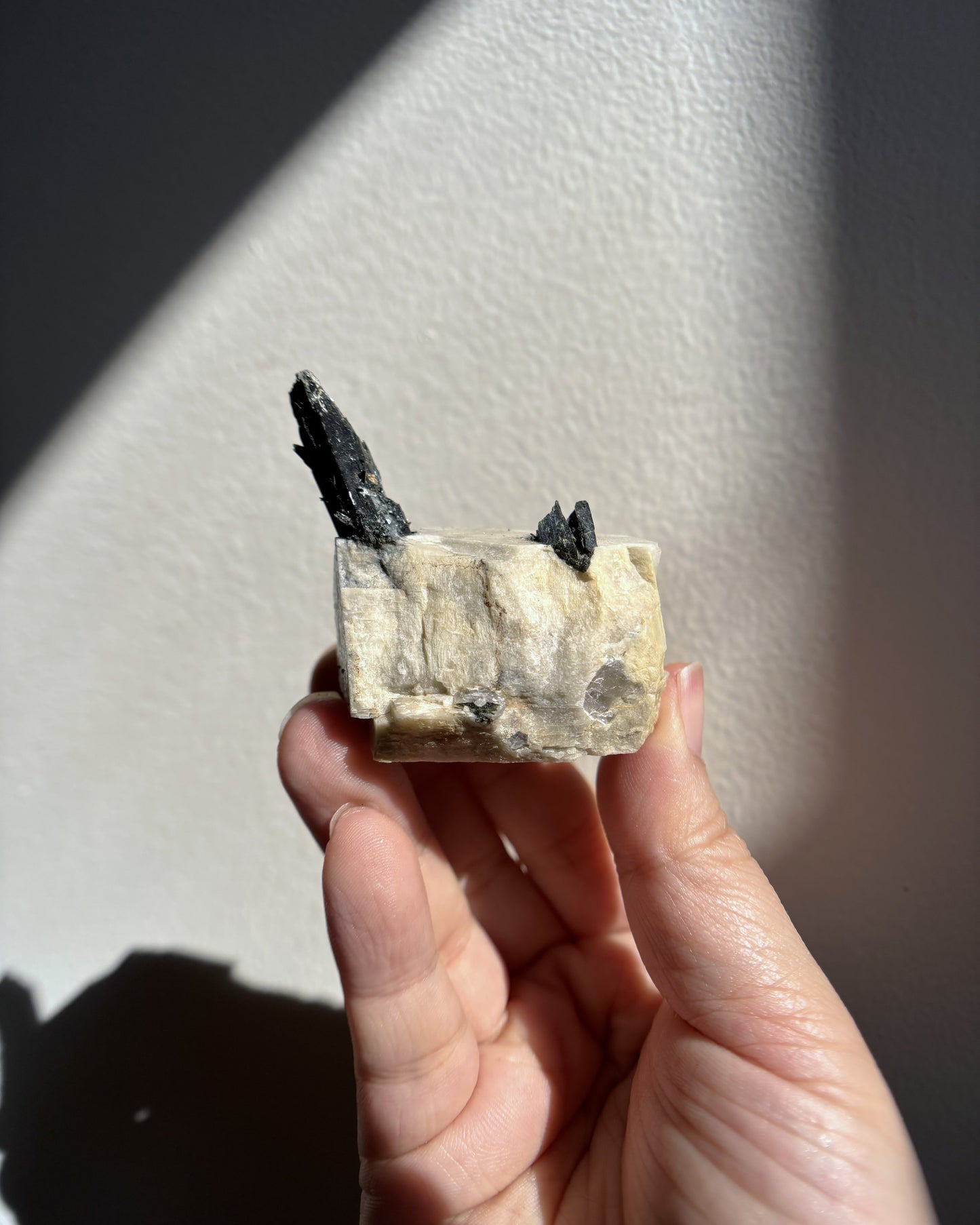 Aegirine on Orthoclase Block 80.9g