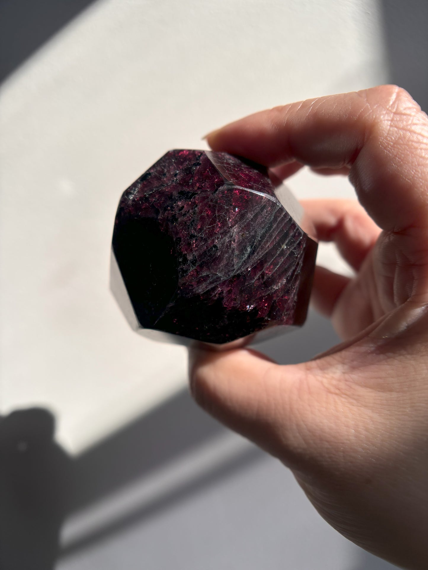 Almandine Garnet Dodecahedron 475g (1.05lbs)