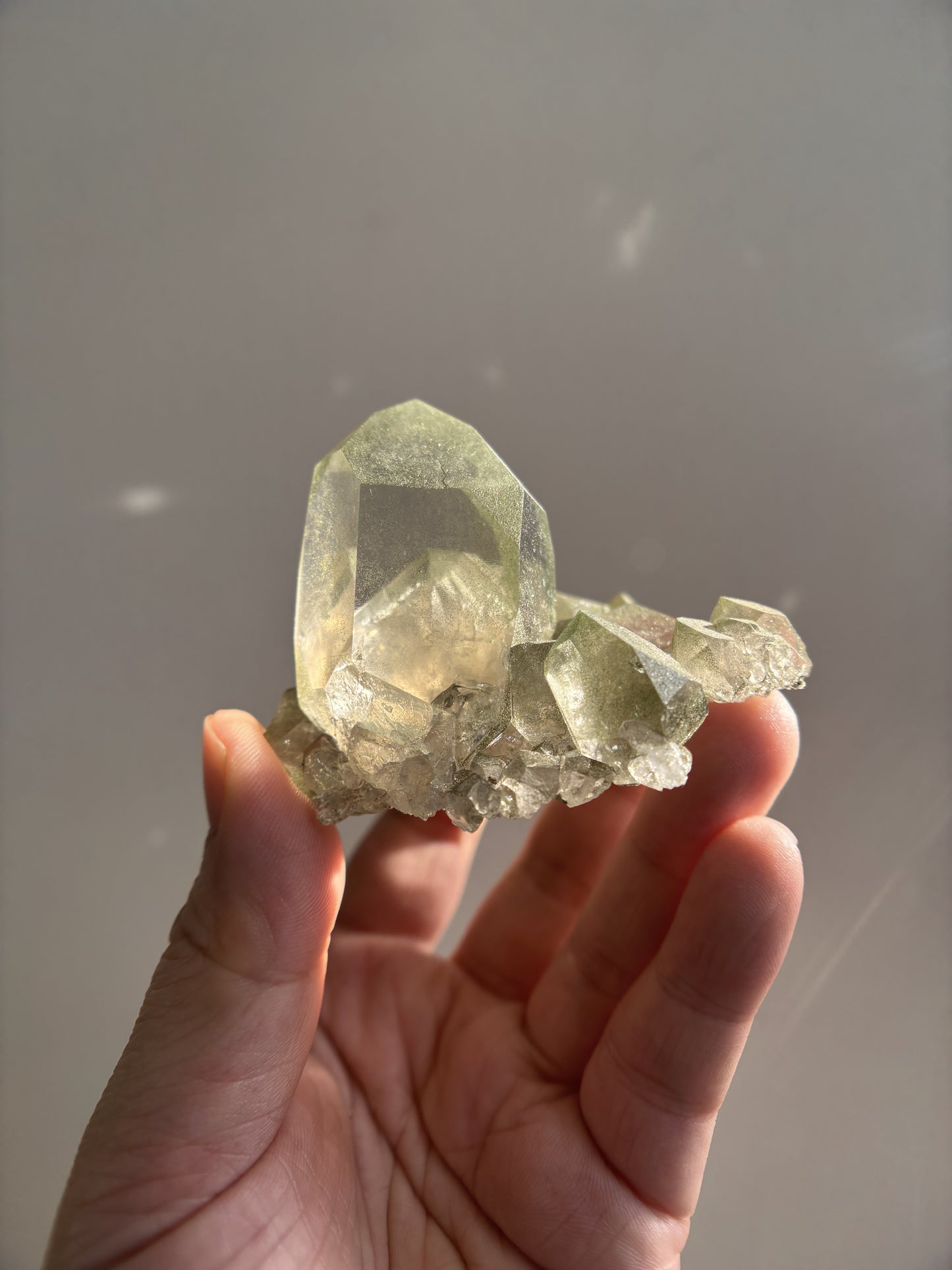 Mont-Blanc Alpine Chlorite Quartz 126g