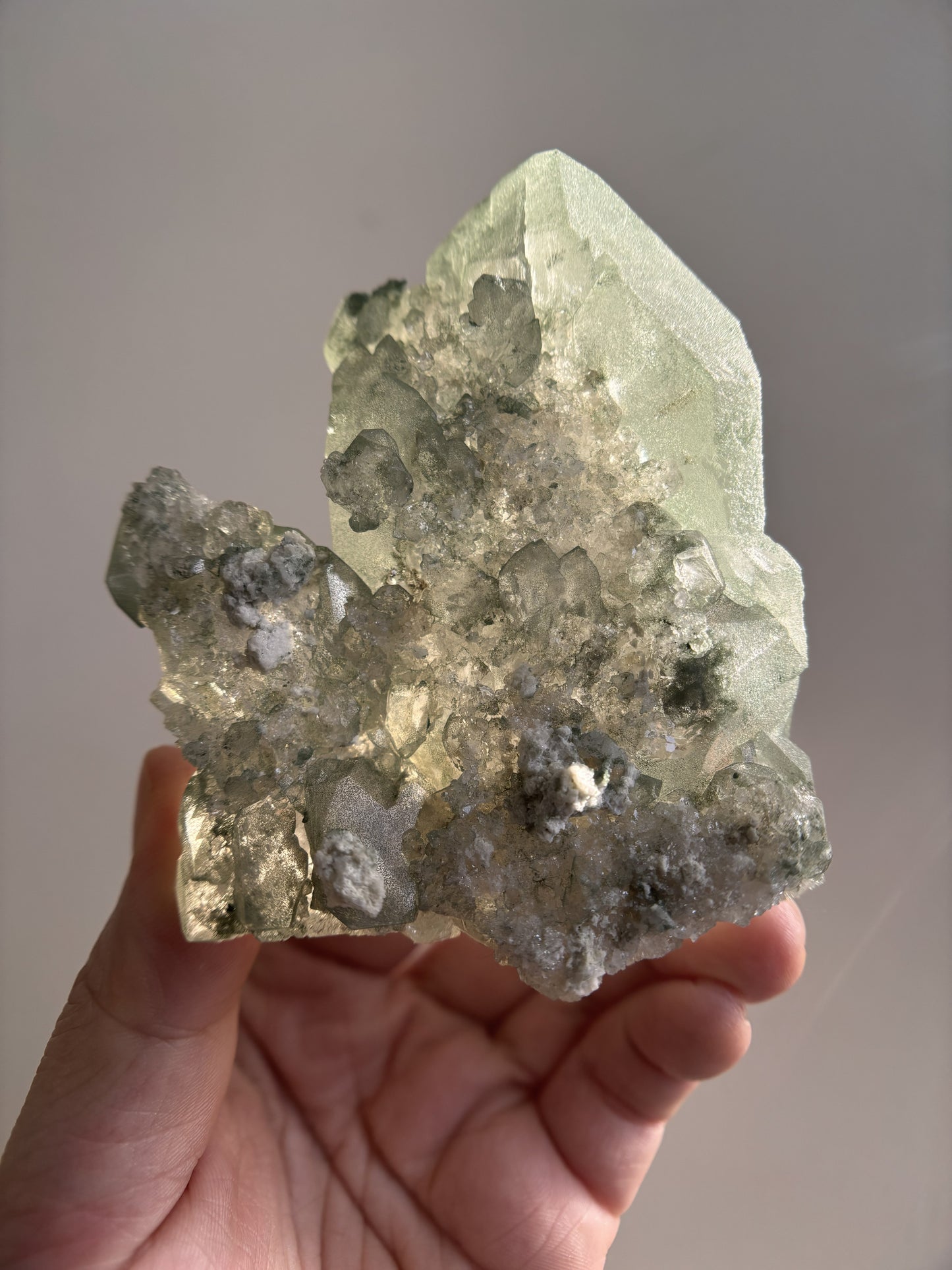 Mont-Blanc Alpine Chlorite Quartz 323g