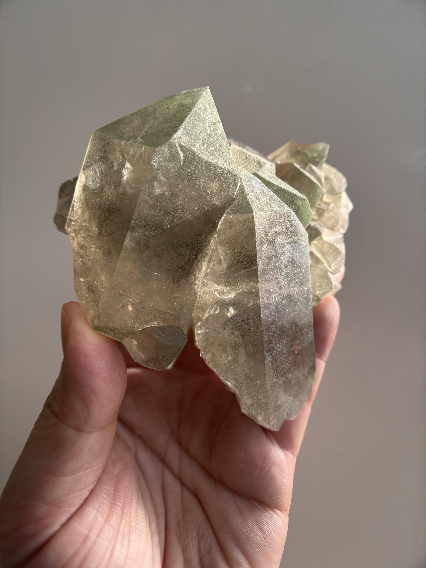 Mont-Blanc Alpine Chlorite Quartz 380g