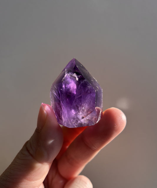 Gemmy Bahai Amethyst Mini Tower 28.7g