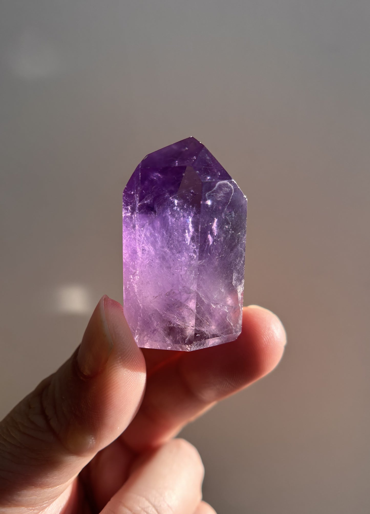 Gemmy Bahai Amethyst Mini Tower 29.5g