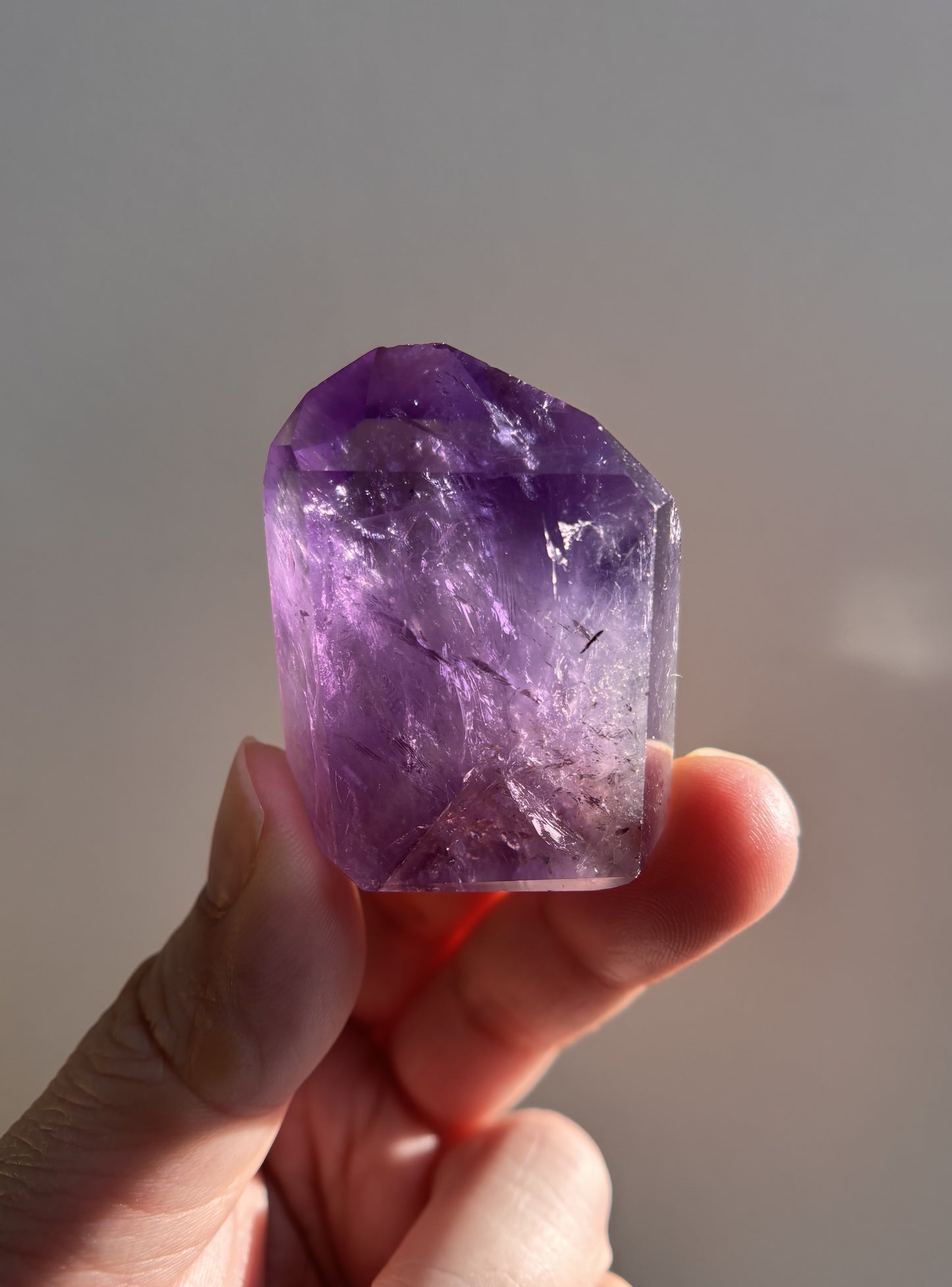 Gemmy Bahai Amethyst Mini Tower 46g