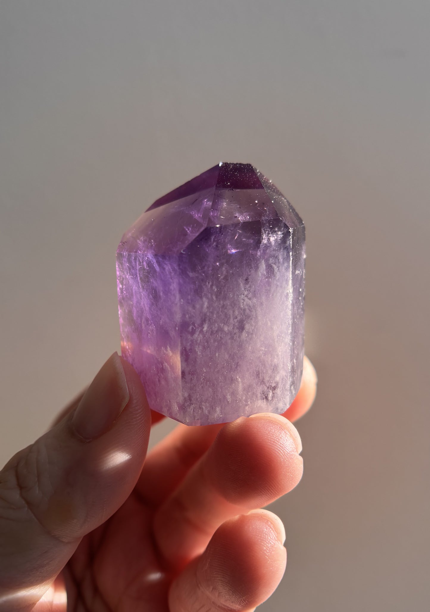 Gemmy Bahai Amethyst Mini Tower 46g