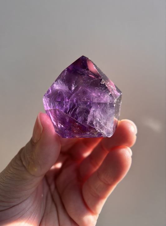 Gemmy Bahai Amethyst Mini Tower 57g