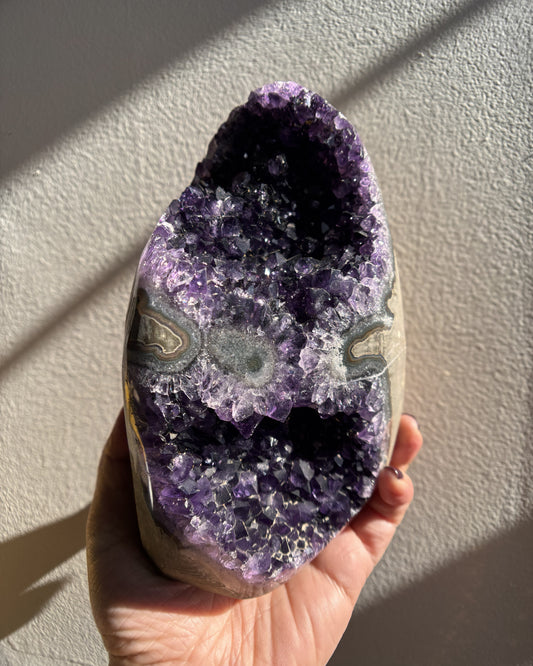 Brazilian Amethyst Cutbase 1.89kg