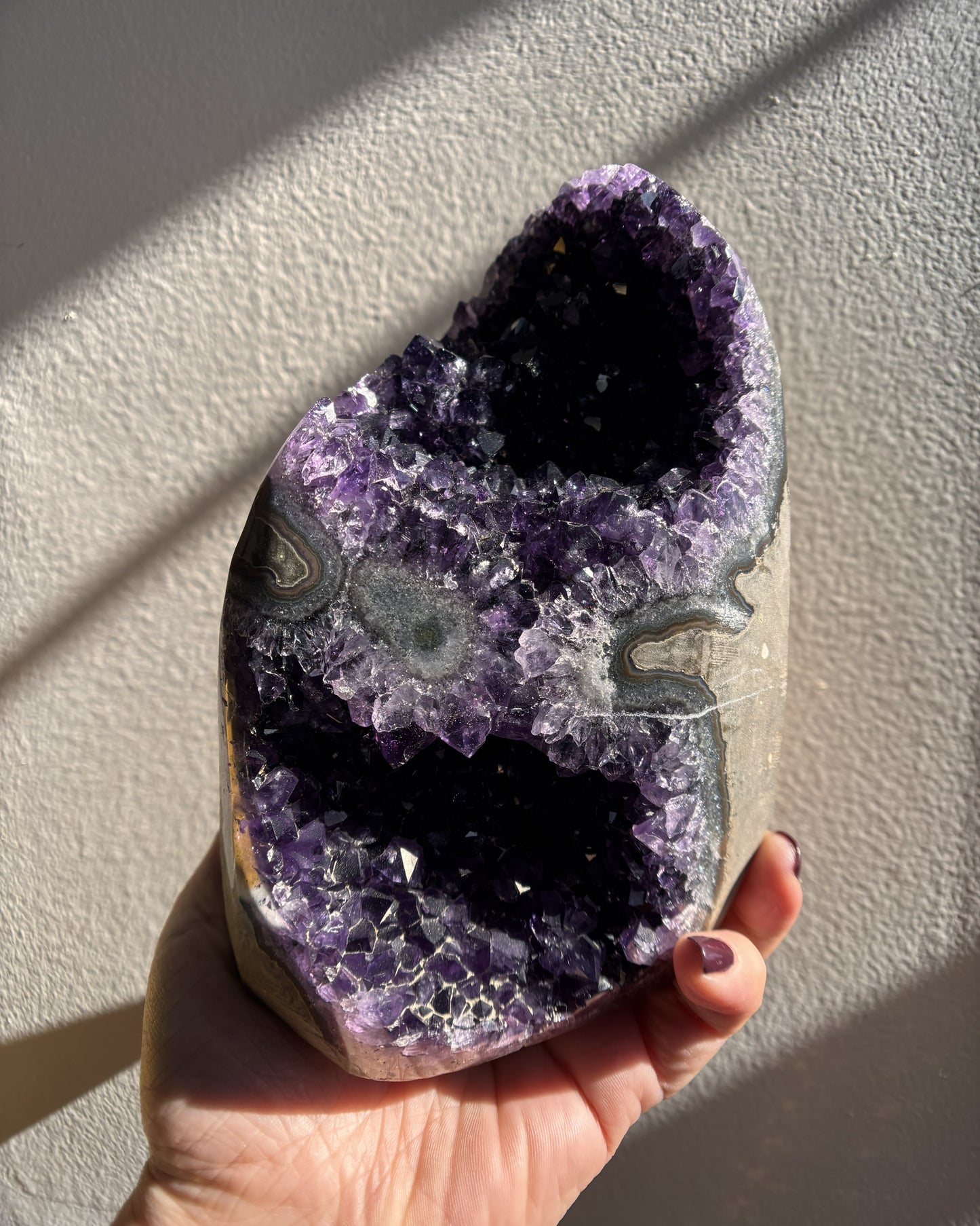 Brazilian Amethyst Cutbase 1.89kg