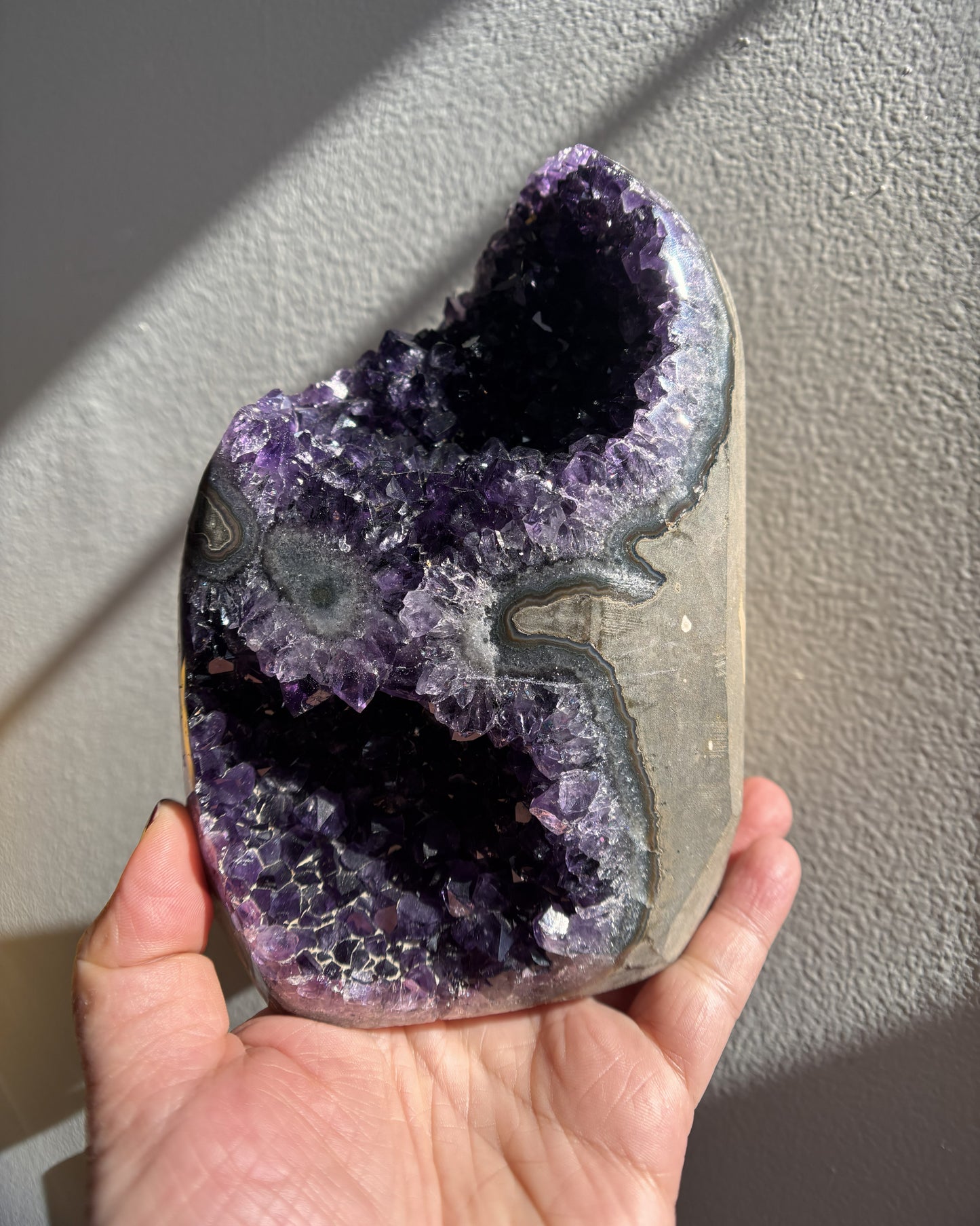 Brazilian Amethyst Cutbase 1.89kg