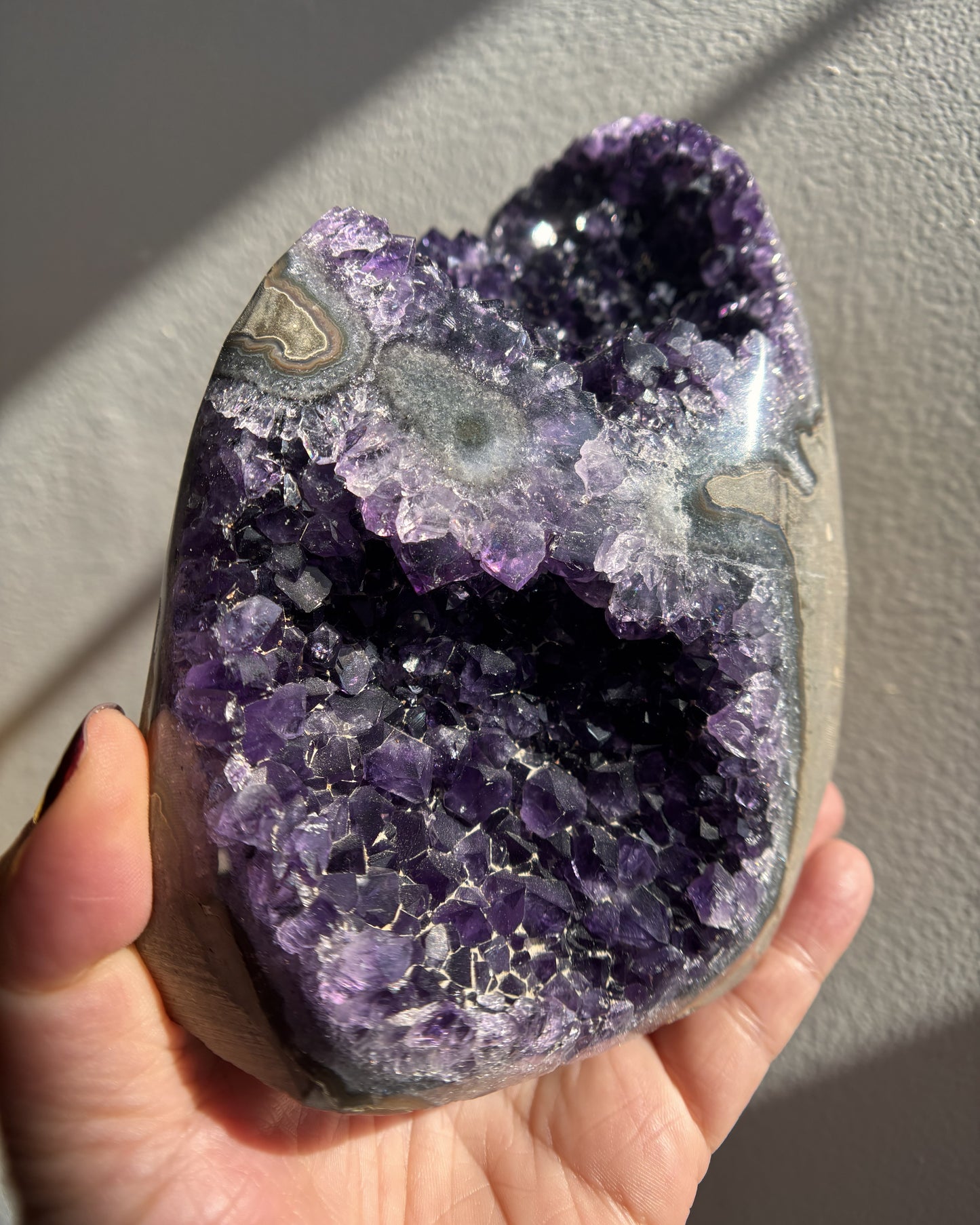 Brazilian Amethyst Cutbase 1.89kg