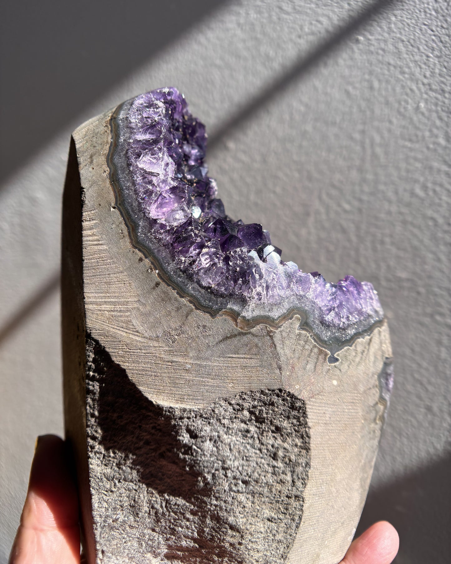 Brazilian Amethyst Cutbase 1.89kg