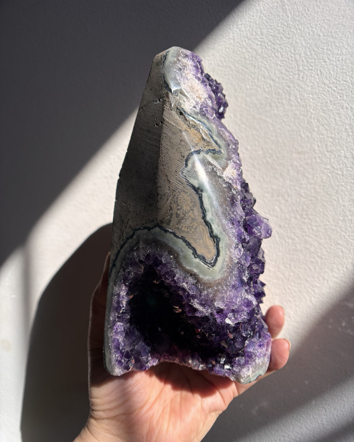 Brazilian Amethyst Cutbase 2.18kg