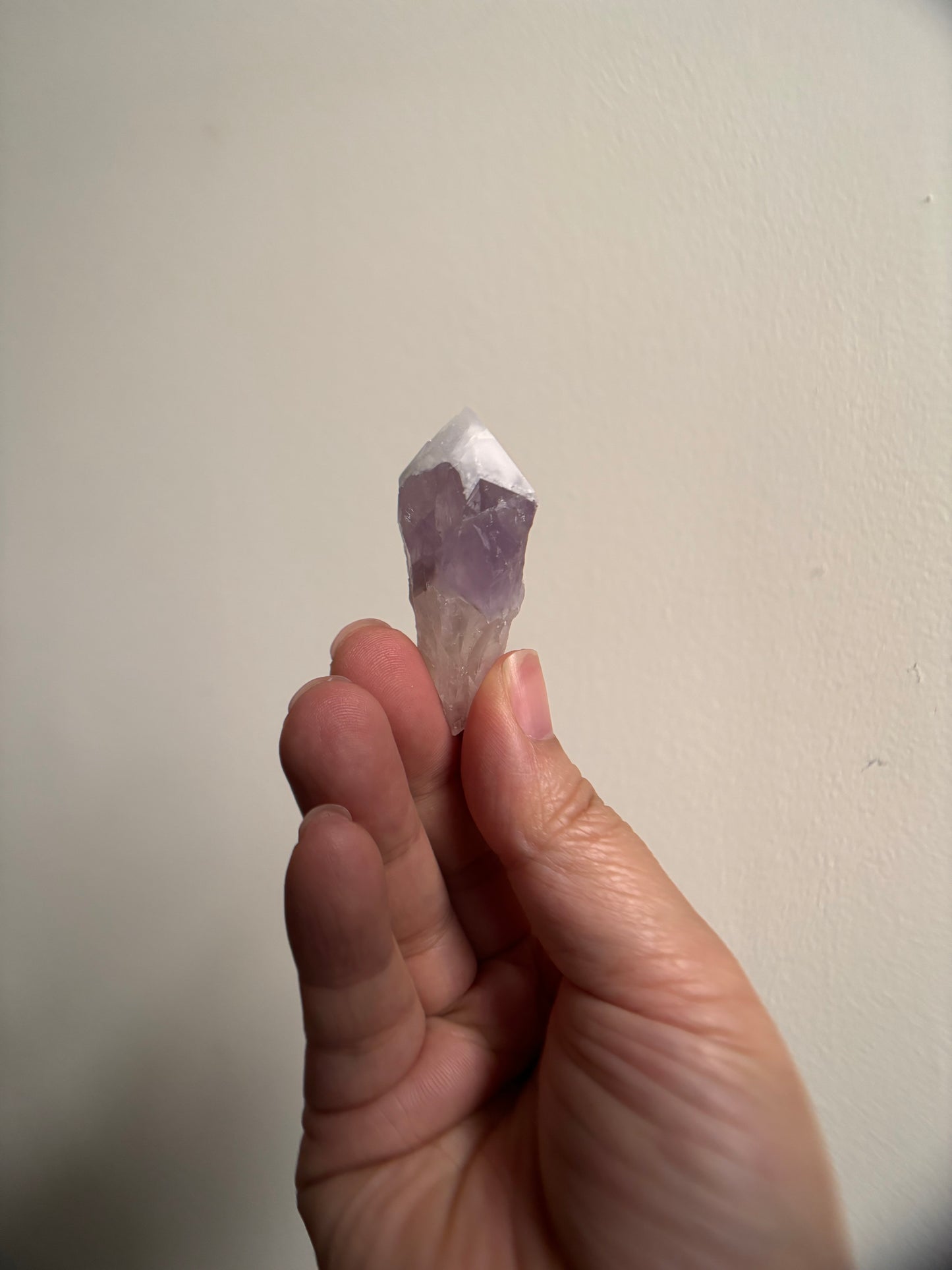 Raw Amethyst Lithium Root