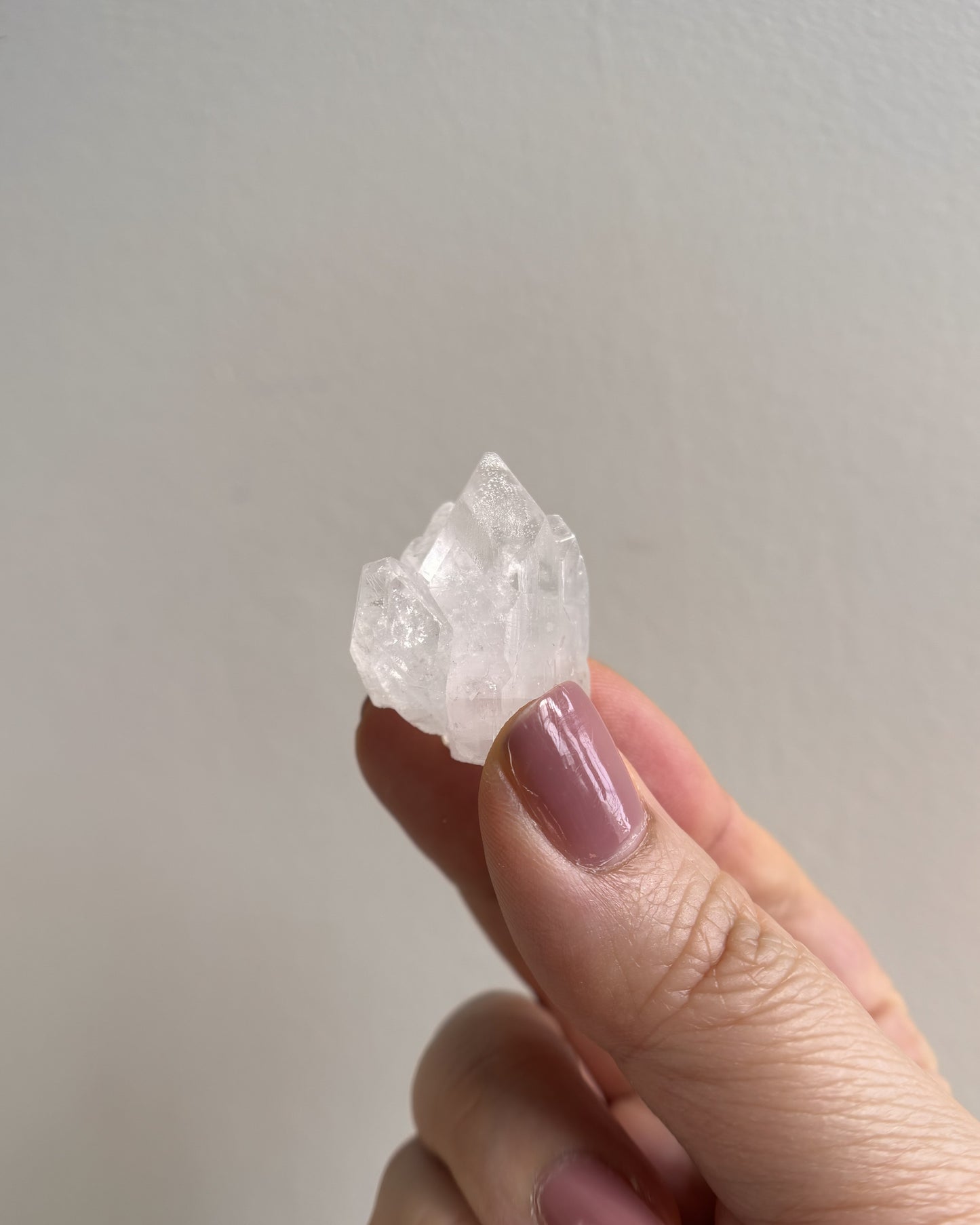 Apophyllite Cluster with Multiple Terminations - Medium (12.4g)