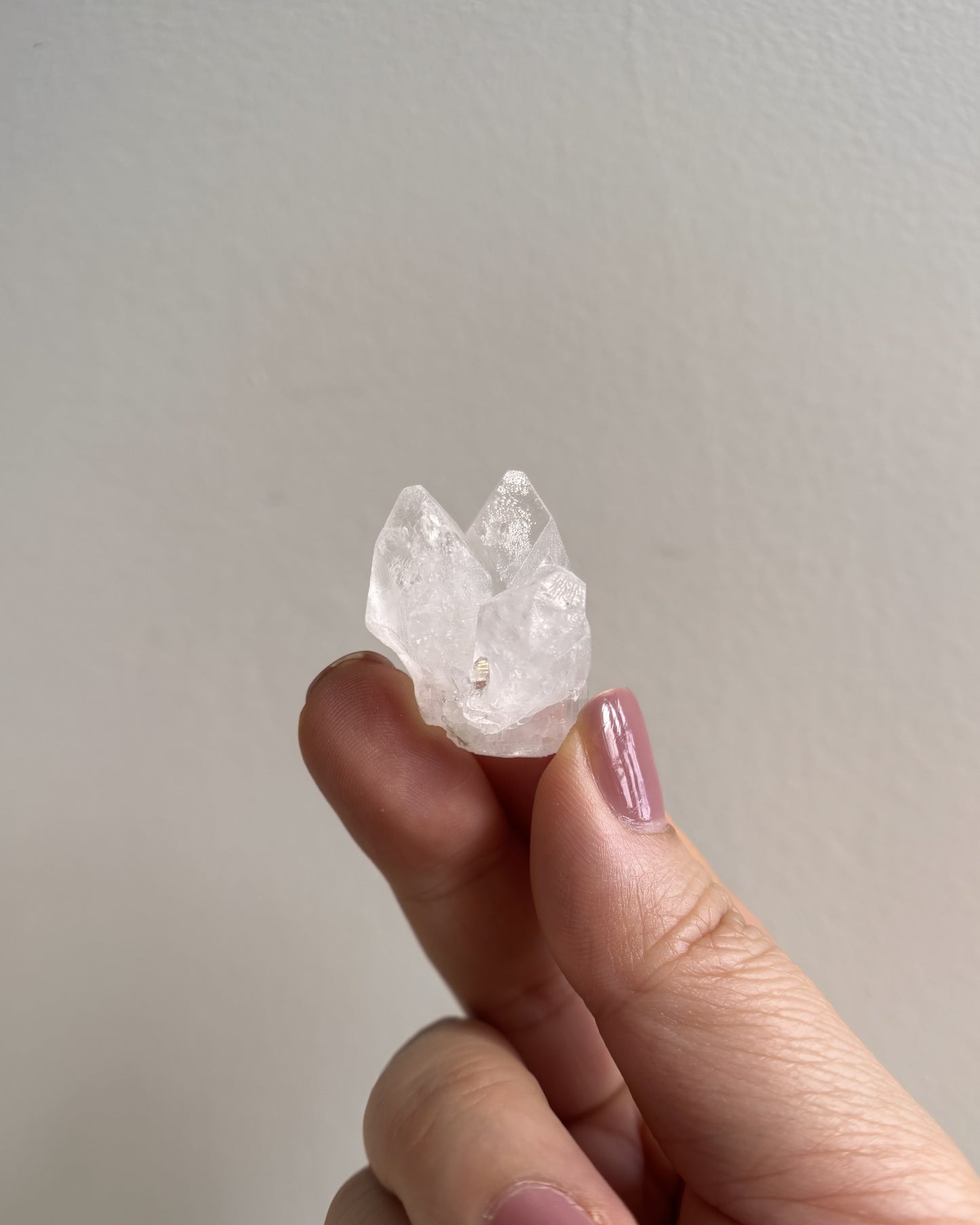 Apophyllite Cluster with Multiple Terminations - Medium (12.4g)