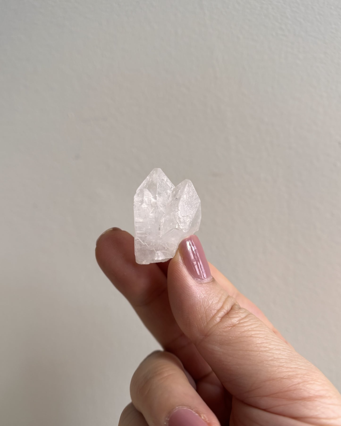 Apophyllite Cluster with Multiple Terminations - Medium (12.4g)