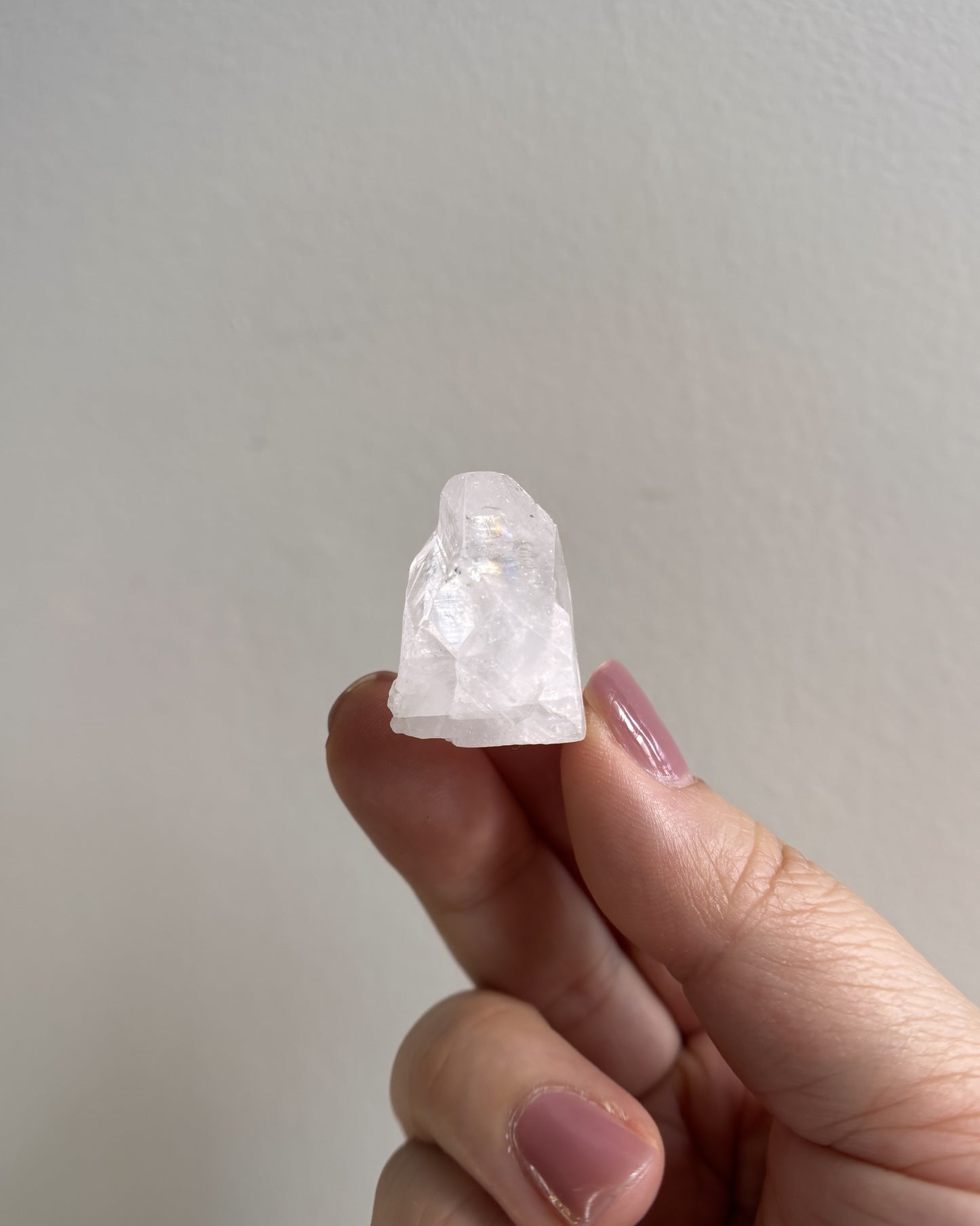Apophyllite Multi‑Point Pyramid with Key Formation - Medium (12.9g)